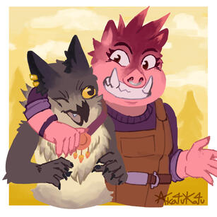 Character by Hemlock and the movie The Bad Guys